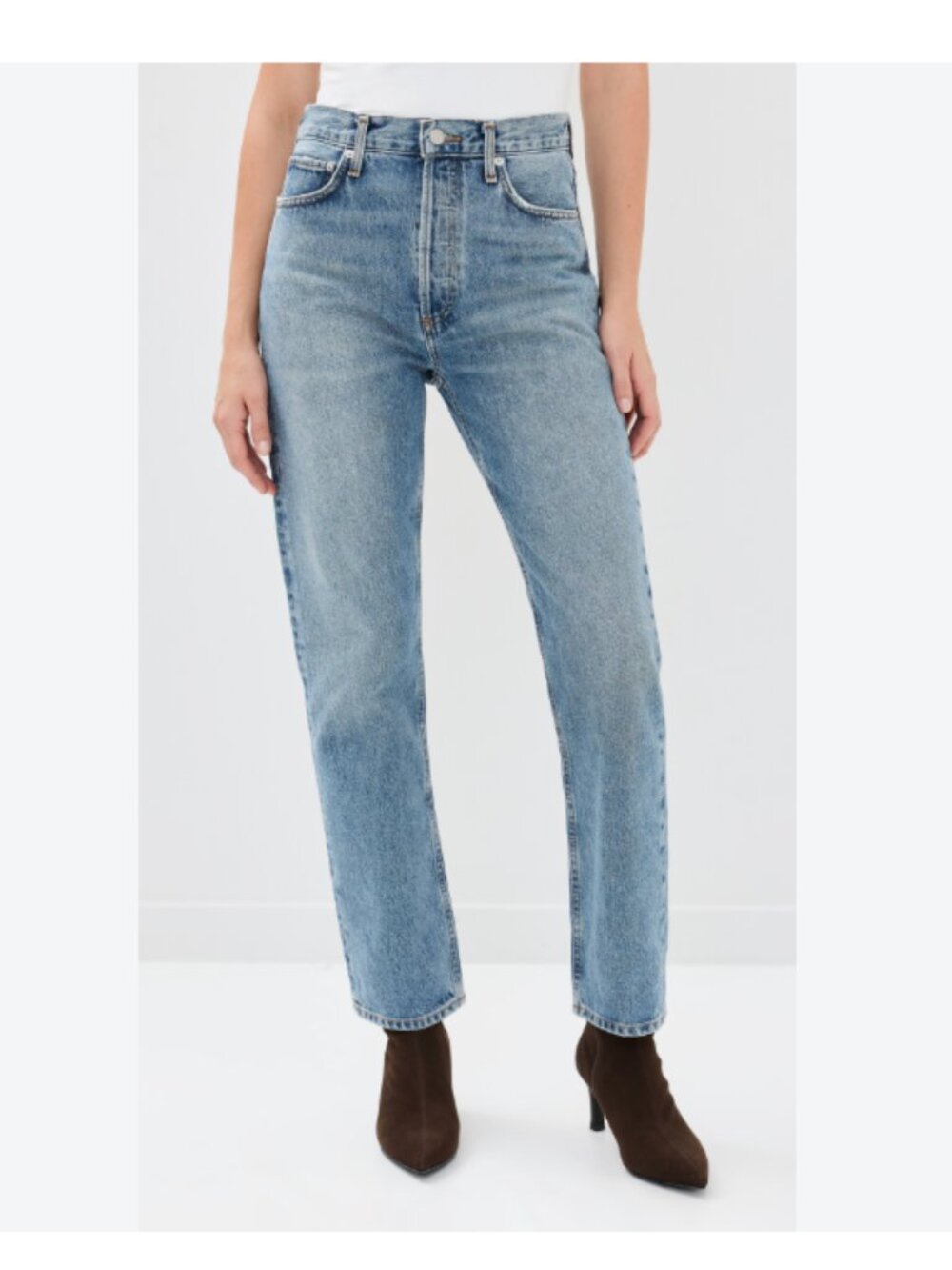 Agolde 90's Pinch Waist Straight Jeans
